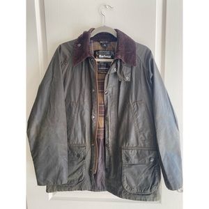 Barbour Classic Bedale Jacket Olive Size 36